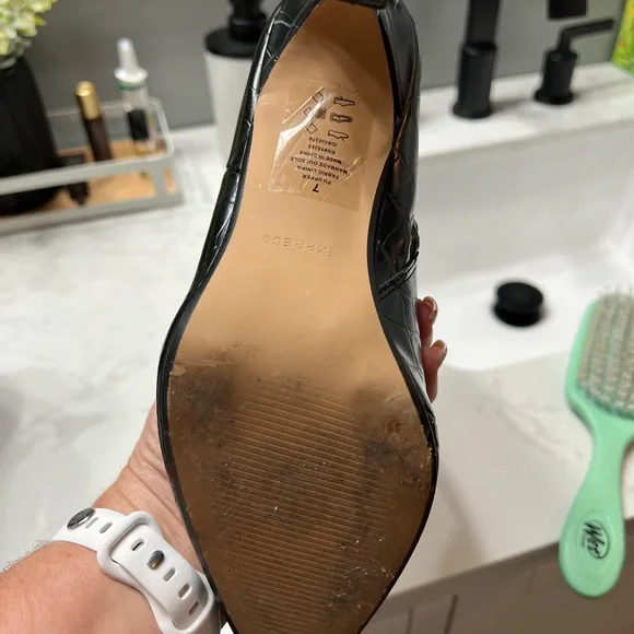 Express Ankle Boot Black Snakeskin - Picture 3 of 3